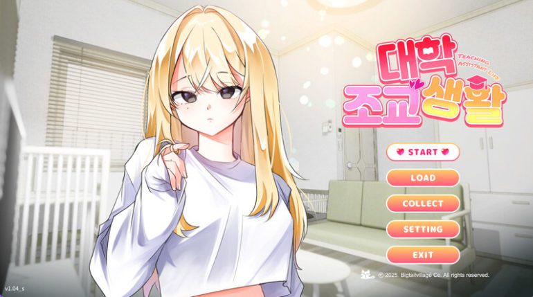 【PC/官中/养成/SLG游戏/1.10G】大学助教生活（Teaching Assistant Life） Ver1.12 官中步兵版+养成SLG游戏+1.10G