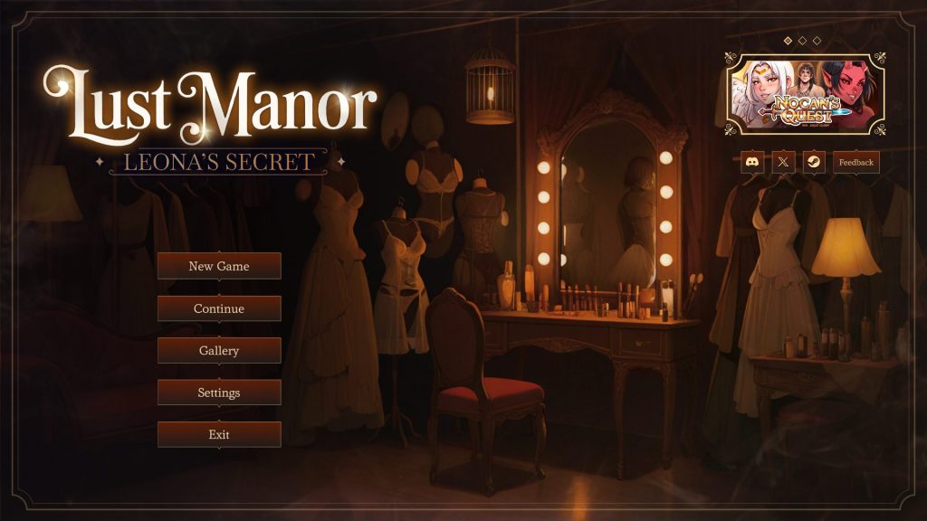 【PC/官中/日式/SLG游戏/1.10G】欲望庄园：利奥娜的秘密 （Lust Manor: Leona&rsquo;s Secret） 官中步兵版+日式SLG游戏+1.10G
